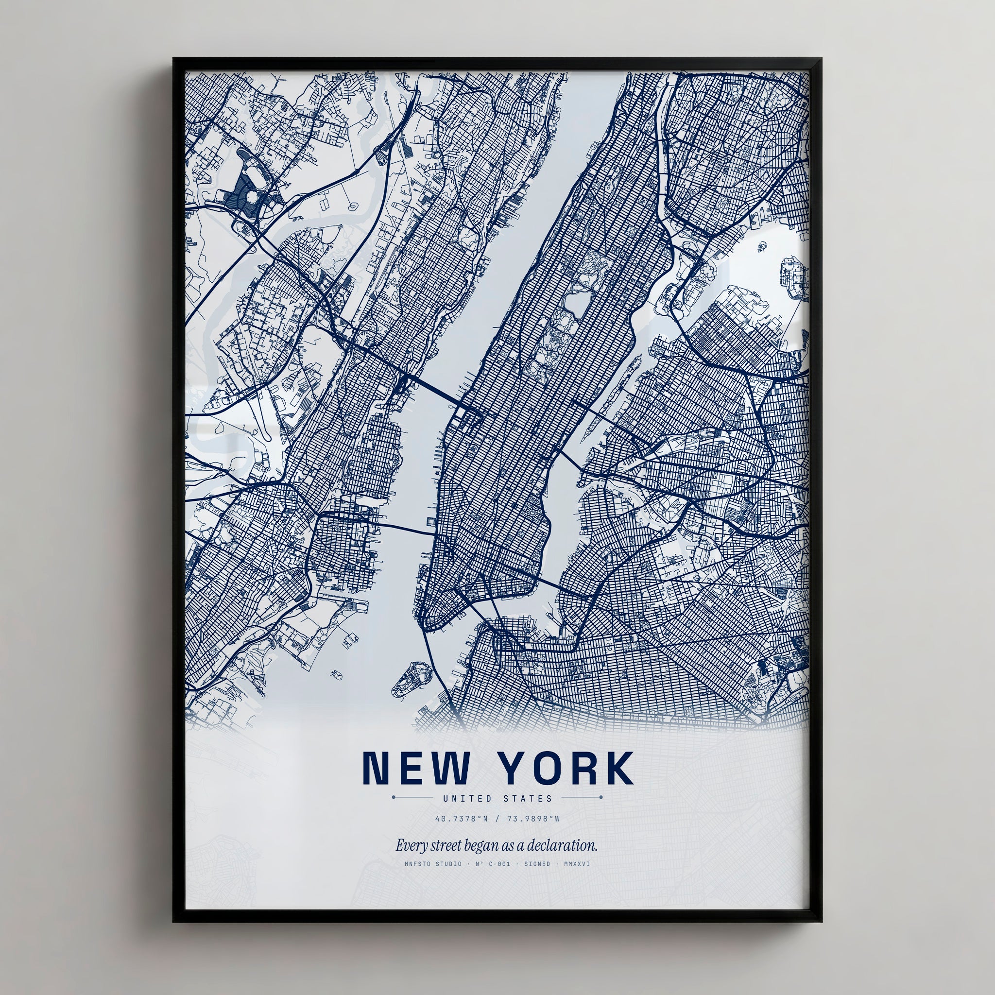 MNFSTO C001 New York — In Rotation