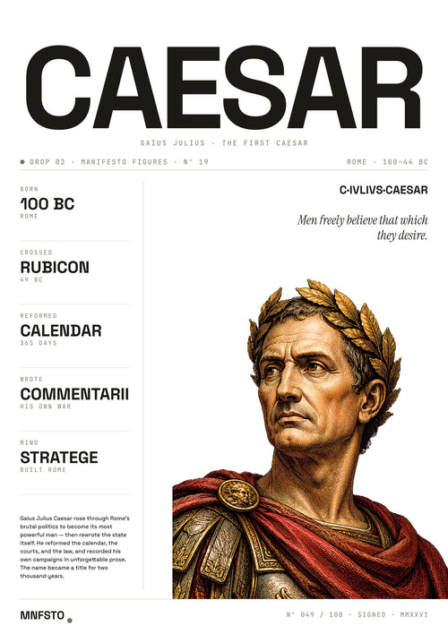 Julius Caesar — MNFSTO Manifesto Figures Nº049